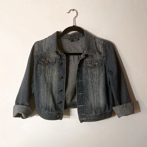Cropped Denim Jacket
